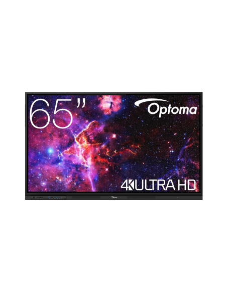 Pantalla plana interactiva Optoma 3653RK 4k Creative Touch Serie 3 de 65 pulgadas