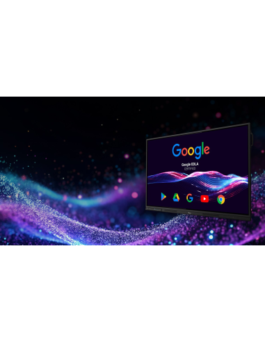 Pantalla plana interactiva Optoma 3653RK 4k Creative Touch Serie 3 de 65 pulgadas