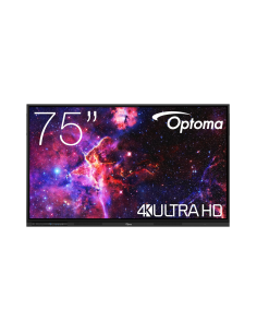 Pantalla plana interactiva Optoma 3753RK 4k Creative Touch Serie 3 de 75 pulgadas