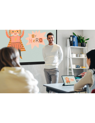 Pantalla plana interactiva Optoma 3863RK 4k Creative Touch Serie 3 de 86 pulgadas