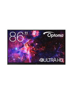 Pantalla plana interactiva Optoma 3863RK 4k Creative Touch Serie 3 de 86 pulgadas