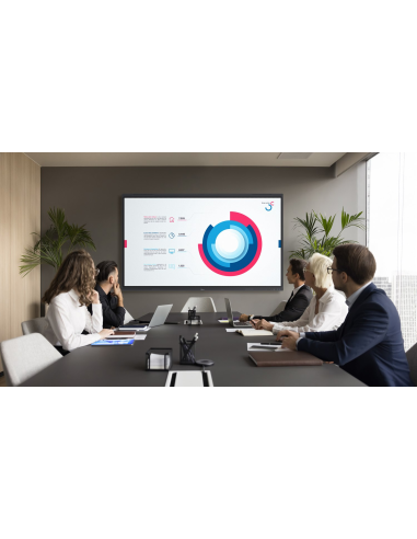 Pantalla plana interactiva Optoma 5863RK 4k Creative Touch Serie 5 de 86 pulgadas