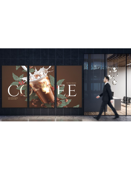 Pantalla profesional N3551K de la serie N de 55" ideal para tú negocio, señalización y conferencias