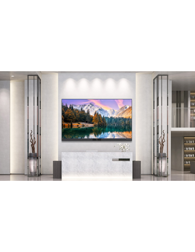 Pantalla LED Optoma ProScene FHDC135 AiO de 135" para salas premium.