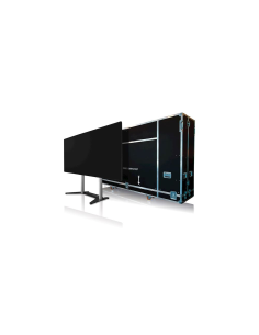 Flightcase de transporte Optoma QUADShow  todo en uno, Elevación vertical motorizada