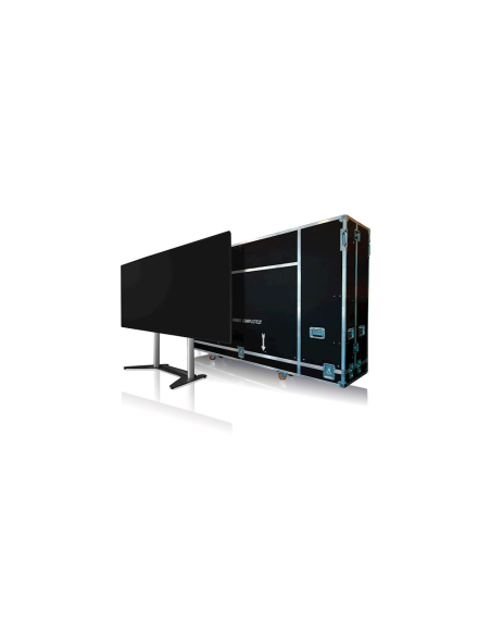 Flightcase de transporte Optoma QUADShow  todo en uno, Elevación vertical motorizada