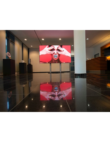 Flightcase de transporte Optoma QUADShow  todo en uno, Elevación vertical motorizada