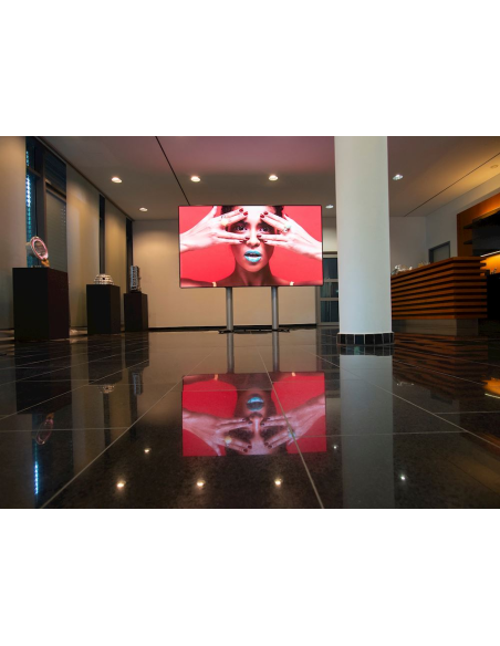 Flightcase de transporte Optoma QUADShow  todo en uno, Elevación vertical motorizada