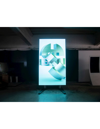 Flightcase de transporte Optoma QUADShow  todo en uno, Elevación vertical motorizada